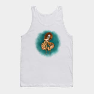 Cephalopod (orange version) Tank Top